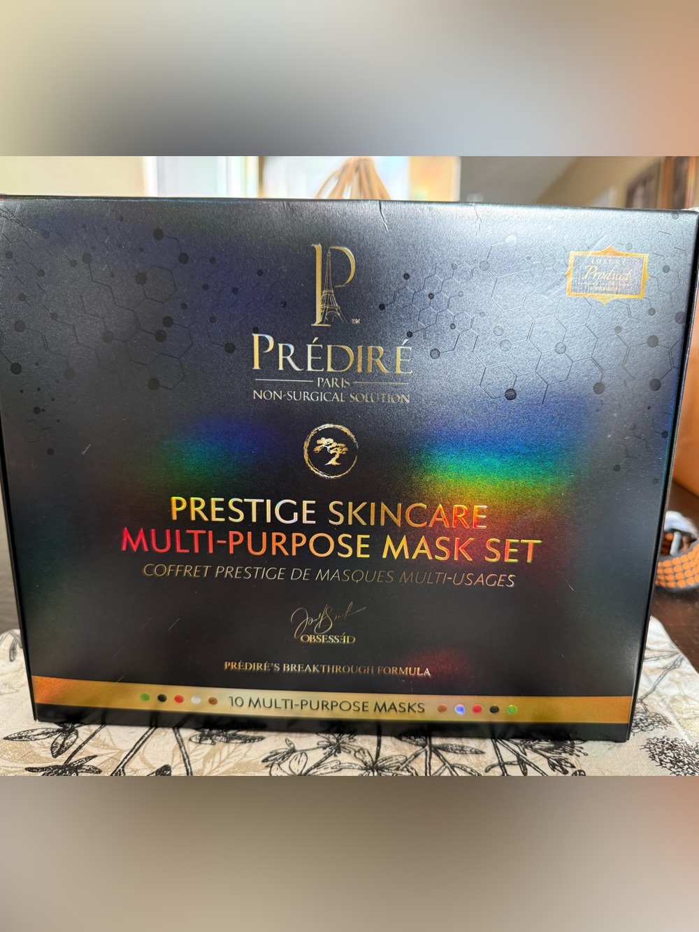 Prédiré Paris Prestige Skincare Multi-Purpose Mask Set – 10 Masks